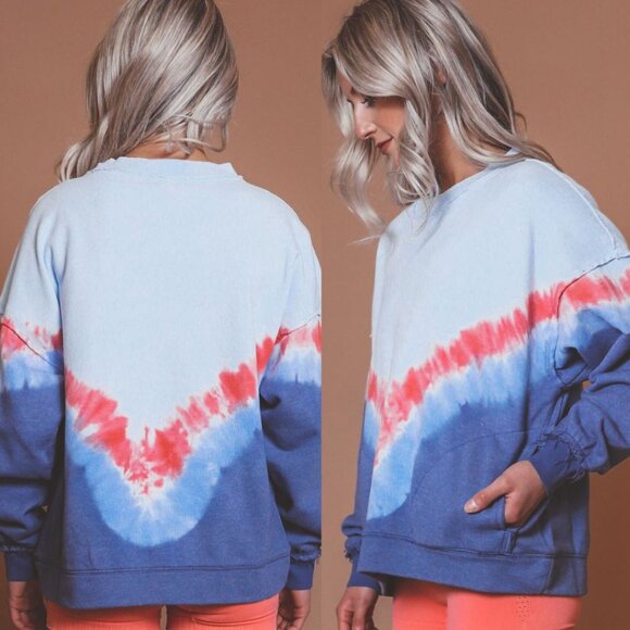 Free People - FP Movement Ombre Metti Crew Sweatshirt OB1059795 | XS - Picture 4 of 16